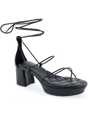 Aerosoles Caramia Black Lace Up Heels
